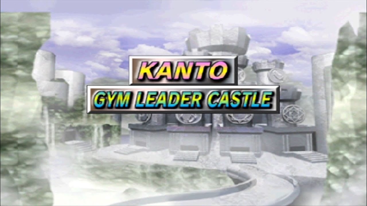 Pokemon Stadium 2 Kanto Gym Leader Castle