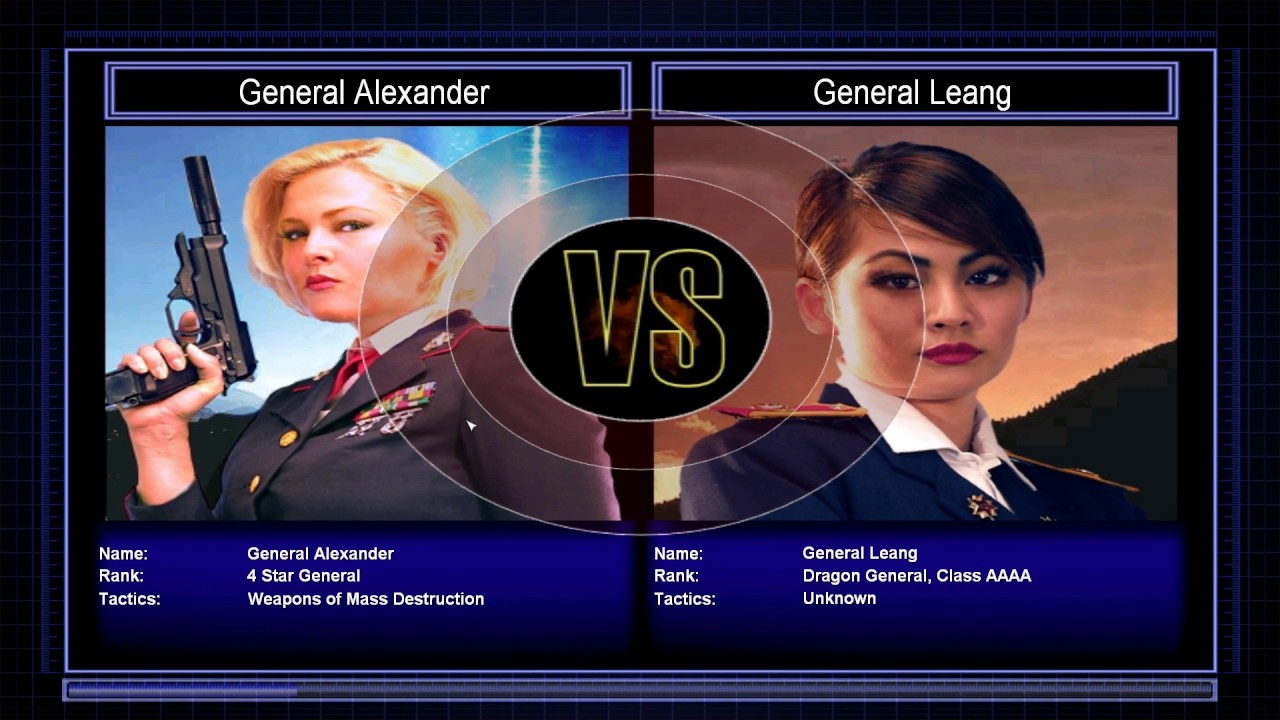 Command&Conquer: Generals: Zero Hour - Alexander vs Leang