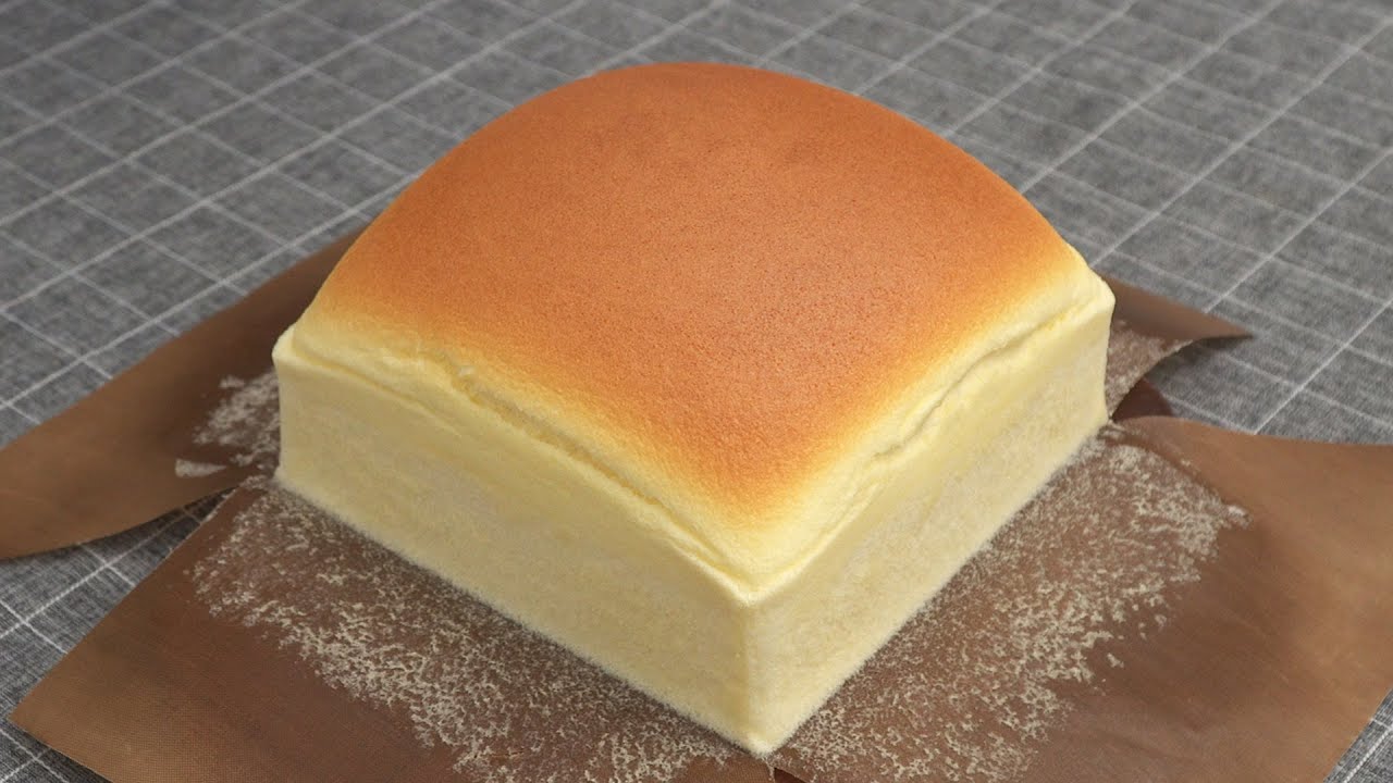 Souffle Castella Cake - Taiwanese Street Food