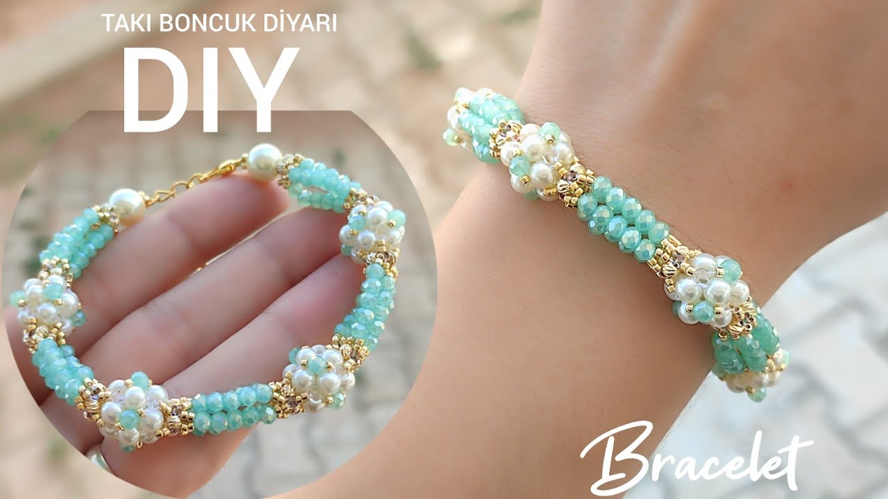 DIY. Farklı İncili Bileklik yapımı/İnciden bileklik nasıl yapılır?Different Pearls bracelet Making.