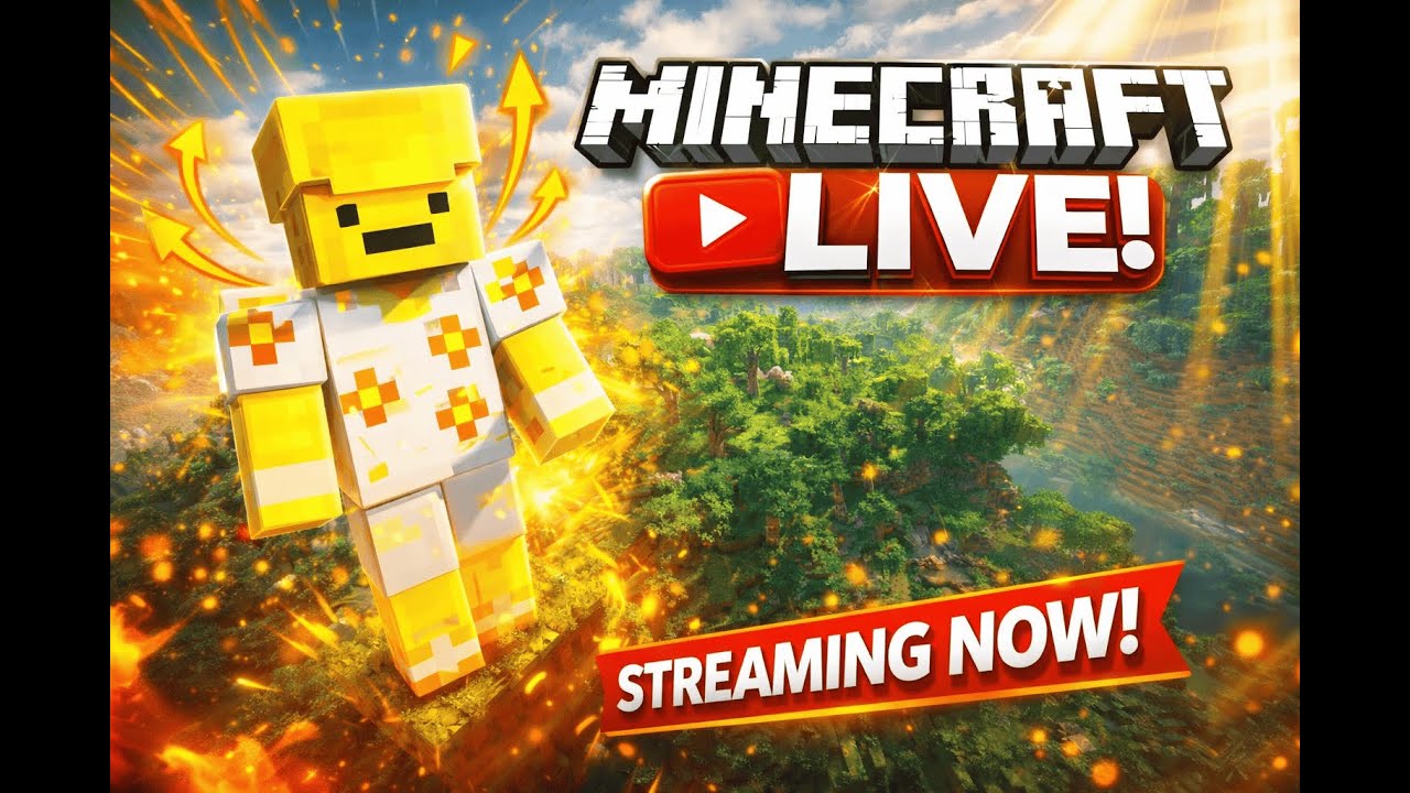 Casual Minecraft LIVE | Building, Exploring & Chilling 🌿