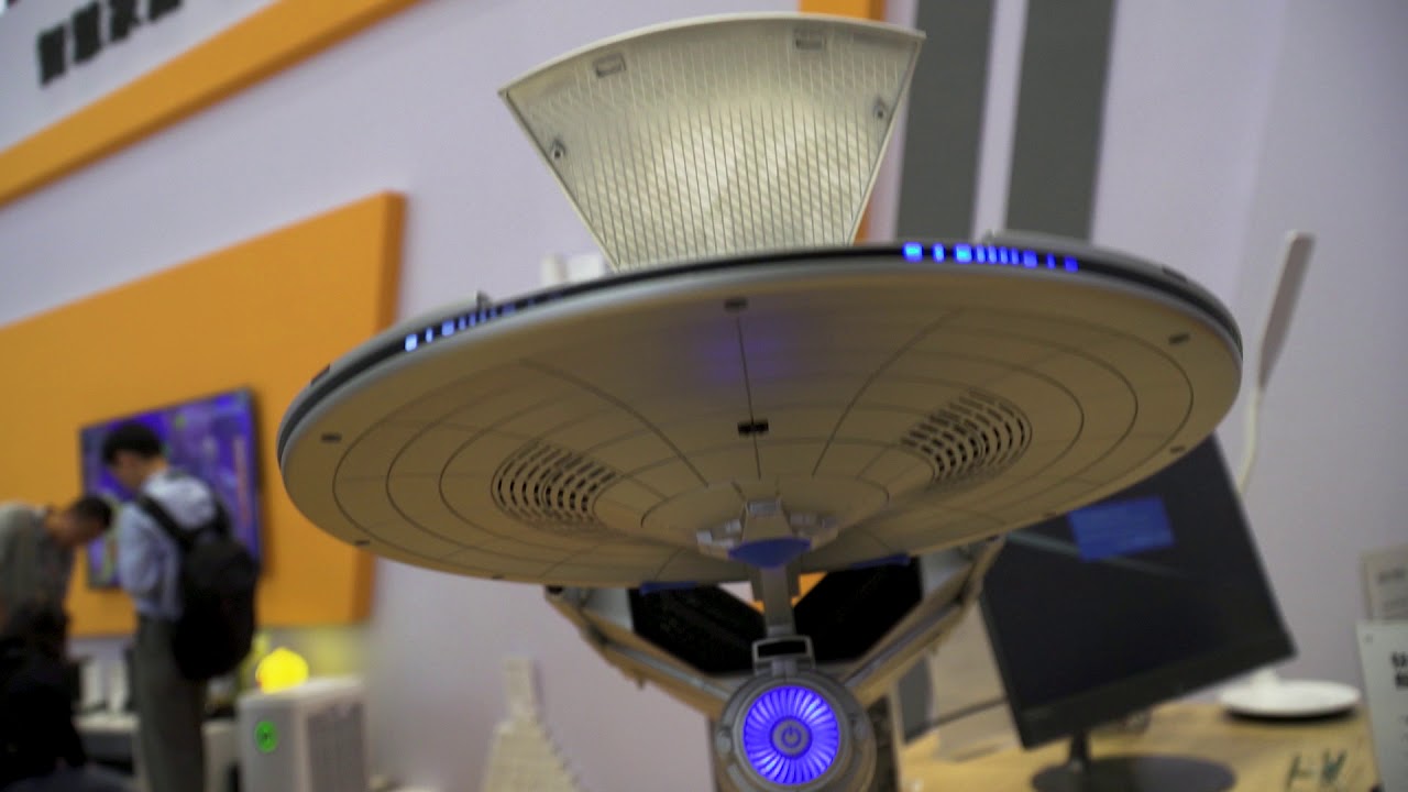Tiburn Enterprise Star Trek PC at Lenovo Tech World 2018