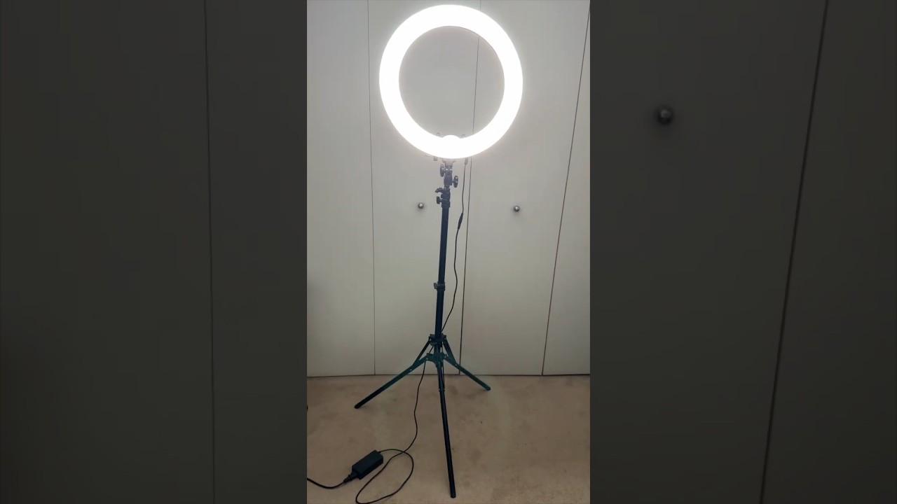 NEEWER Ring Light 18inch Kit REVIEW!