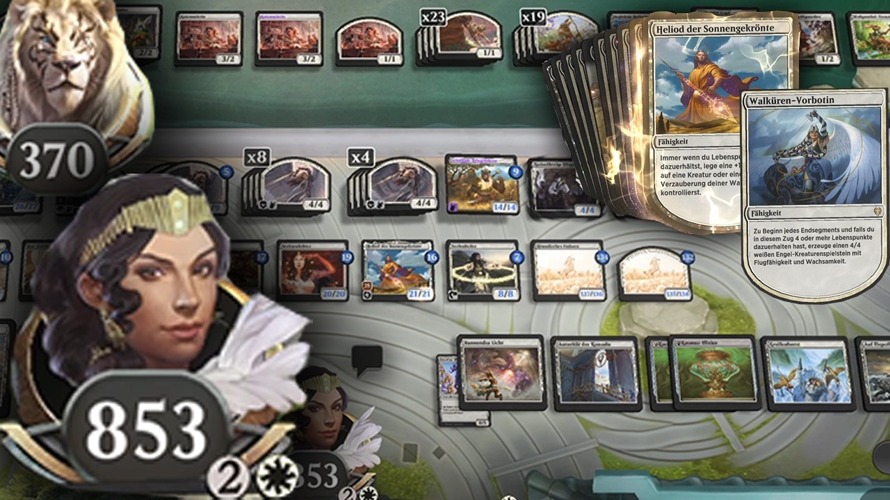 Mono White  VS.  Mono White ...  |  Insane Magic the Gathering Gameplay ...