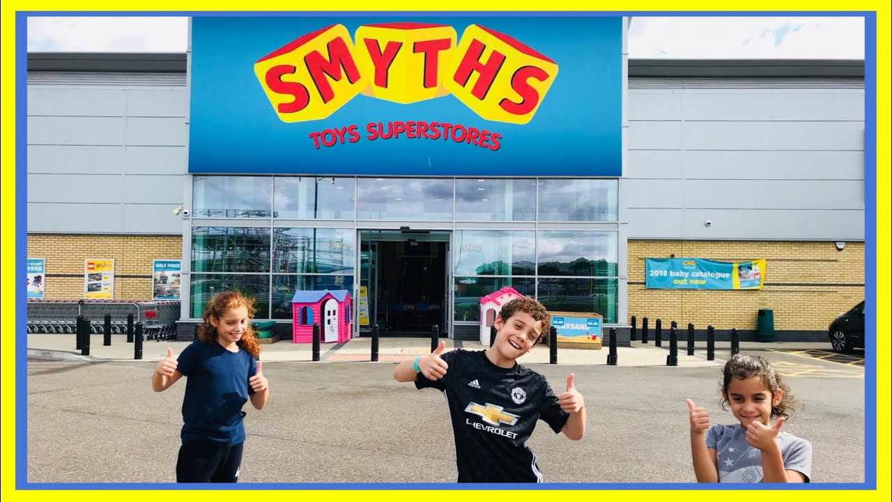 TOY HUNT AT SMYTHS TOYS SUPERSTORE!! FUN CHALLENGE INSIDE BIGGEST TOY SHOP! Bowie Family Vlogs