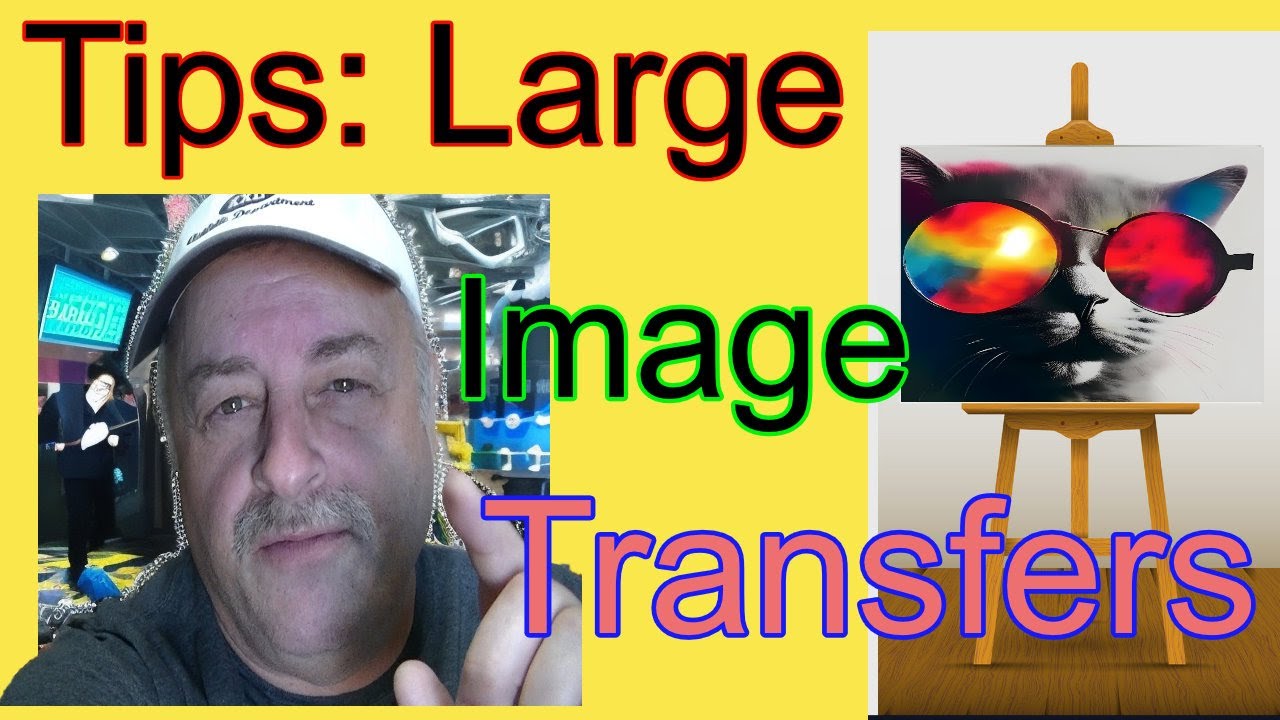 Scaling Up: How to Create Impressive Large Image Transfers