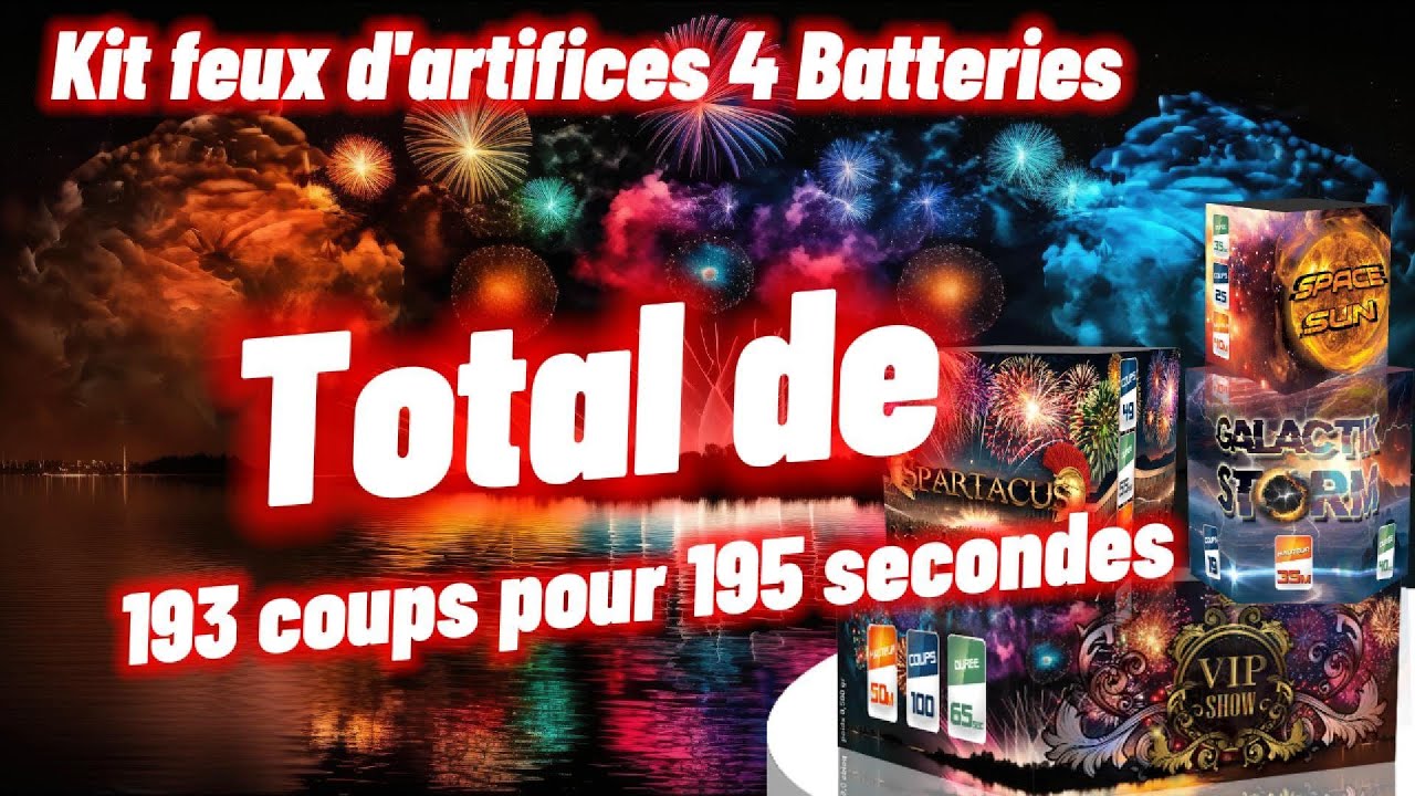 Batteries d'artifice 