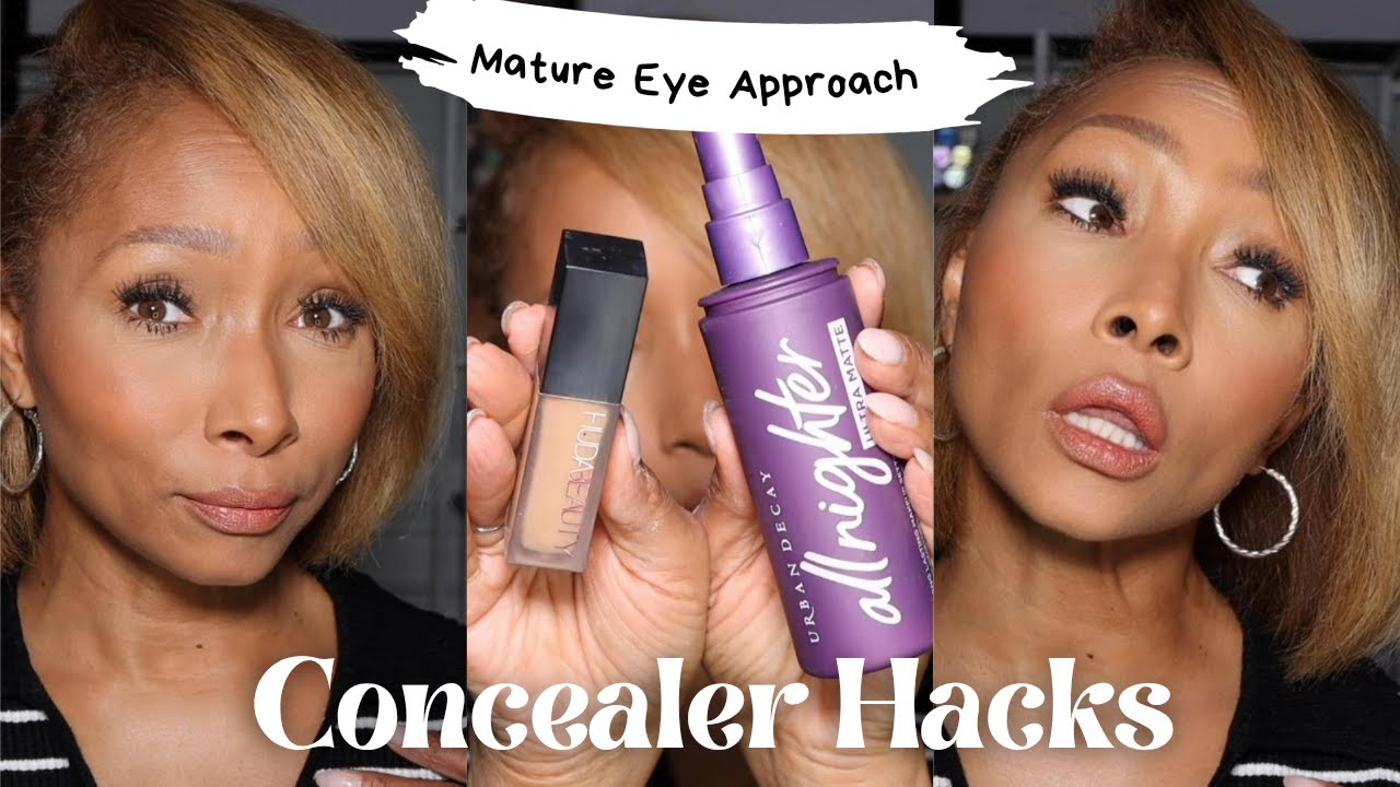 Best Concealer Setting Hack for Women over 40/ Set It & Forget It/ Flawless Finish / MakeUPbyKiani