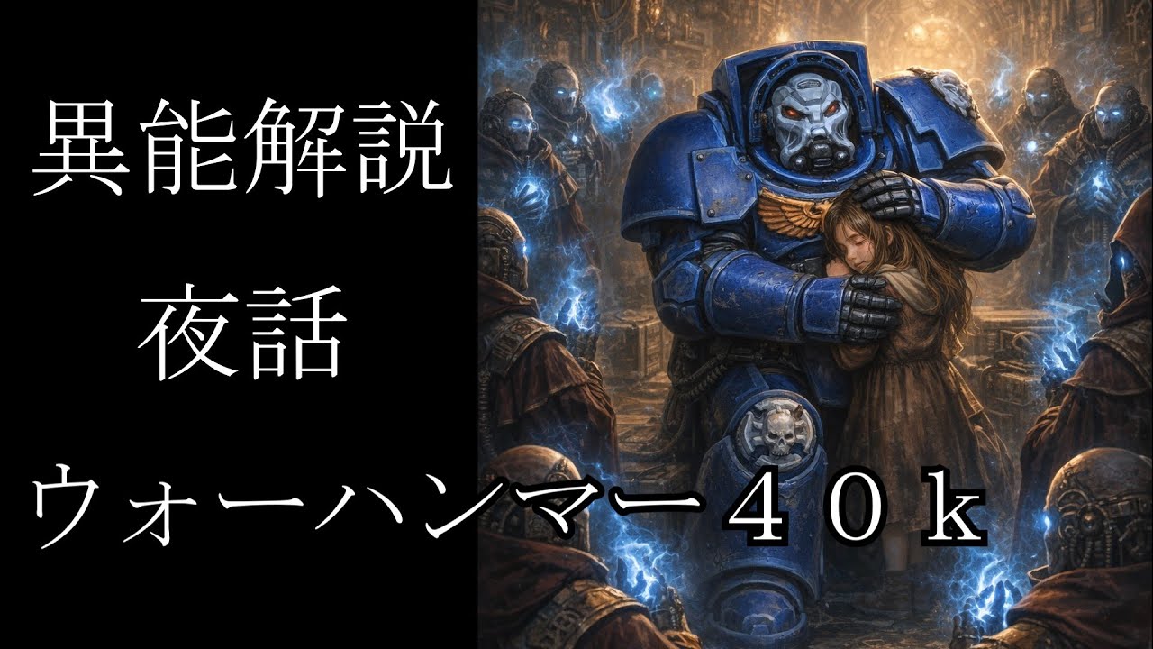 【ウォーハンマー４０ｋ解説】サイカー輸送船の警備兵は身を委ねた【サイカーの解説】