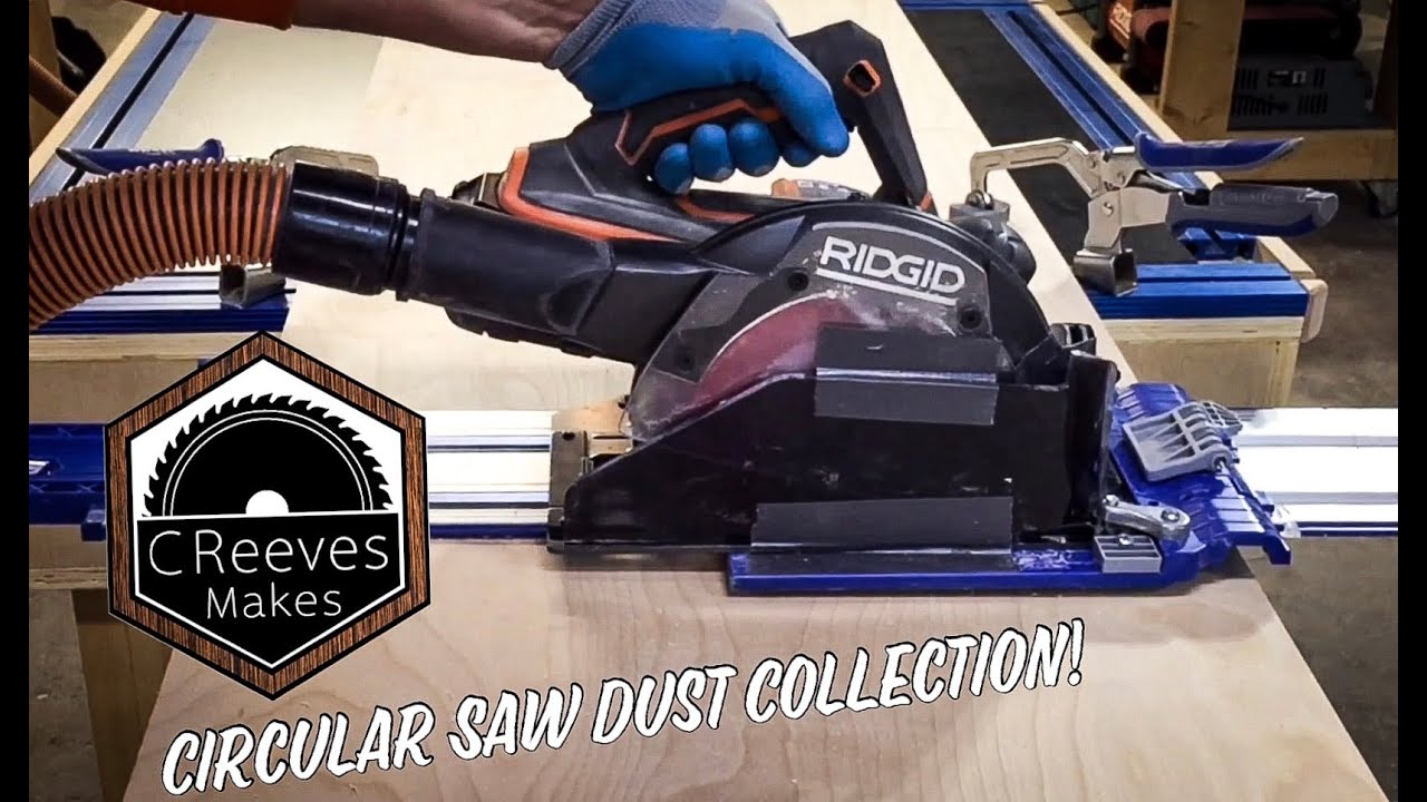 CReeves Makes Circular Saw Dust Collection Modification ep031