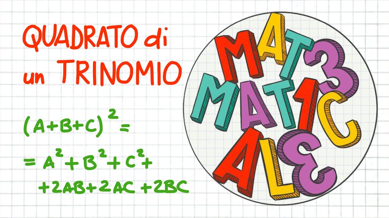 QUADRATO DI UN TRINOMIO _ CL56