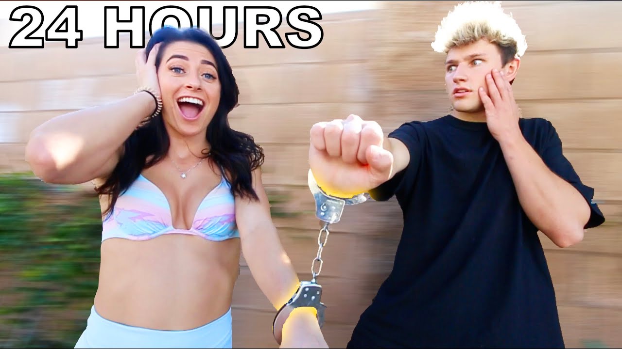 Handcuffed to my CRUSH  for 24 hours!