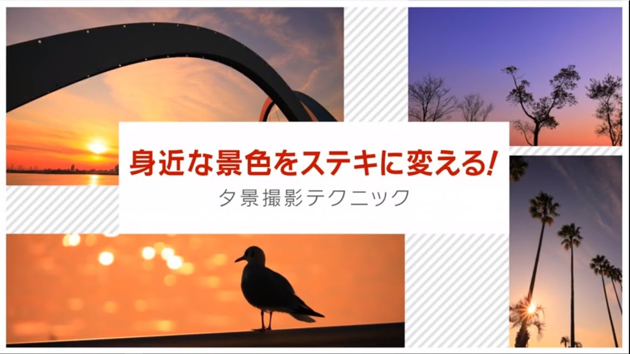 身近な景色をステキに変える！　夕景撮影テクニック　講師：石井秀俊【キヤノン公式】