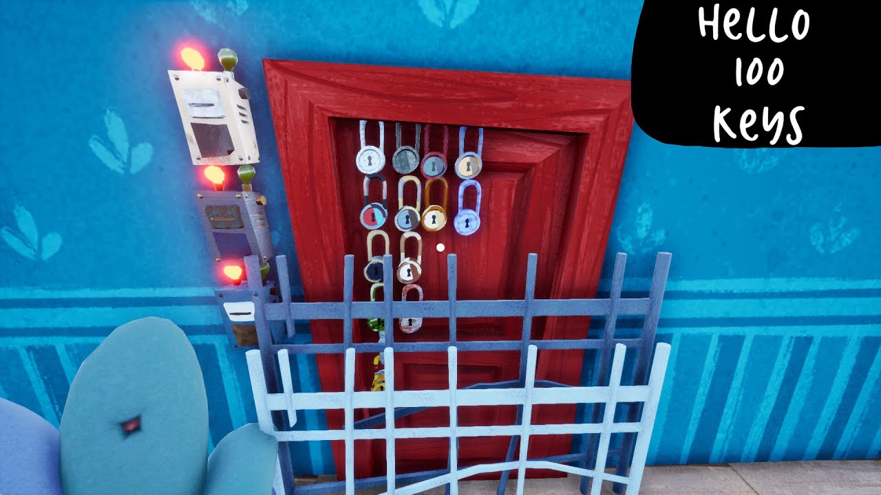 Hello 100 Keys - Hello Neighbor mod kit