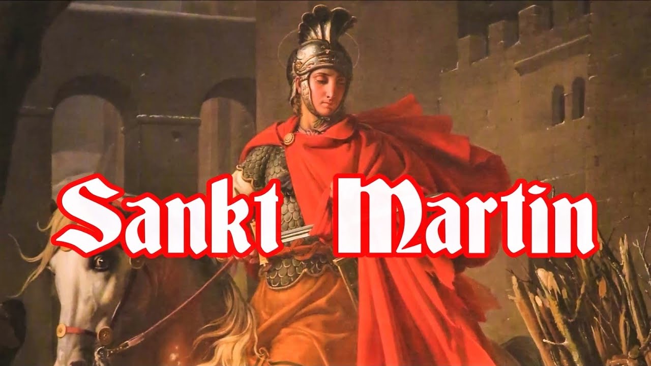 Sankt Martin ritt durch Schnee und Wind - German Folk Song + English Translation