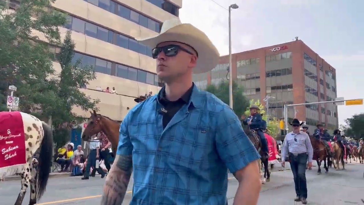 The Calgary Stampede 2023 parade. First part 🇨🇦
