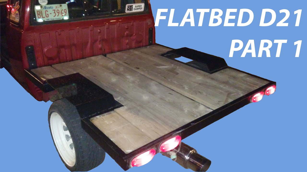 Turning a Nissan D21 Pickup Into a Flatbed | Hardbody Project Part 1