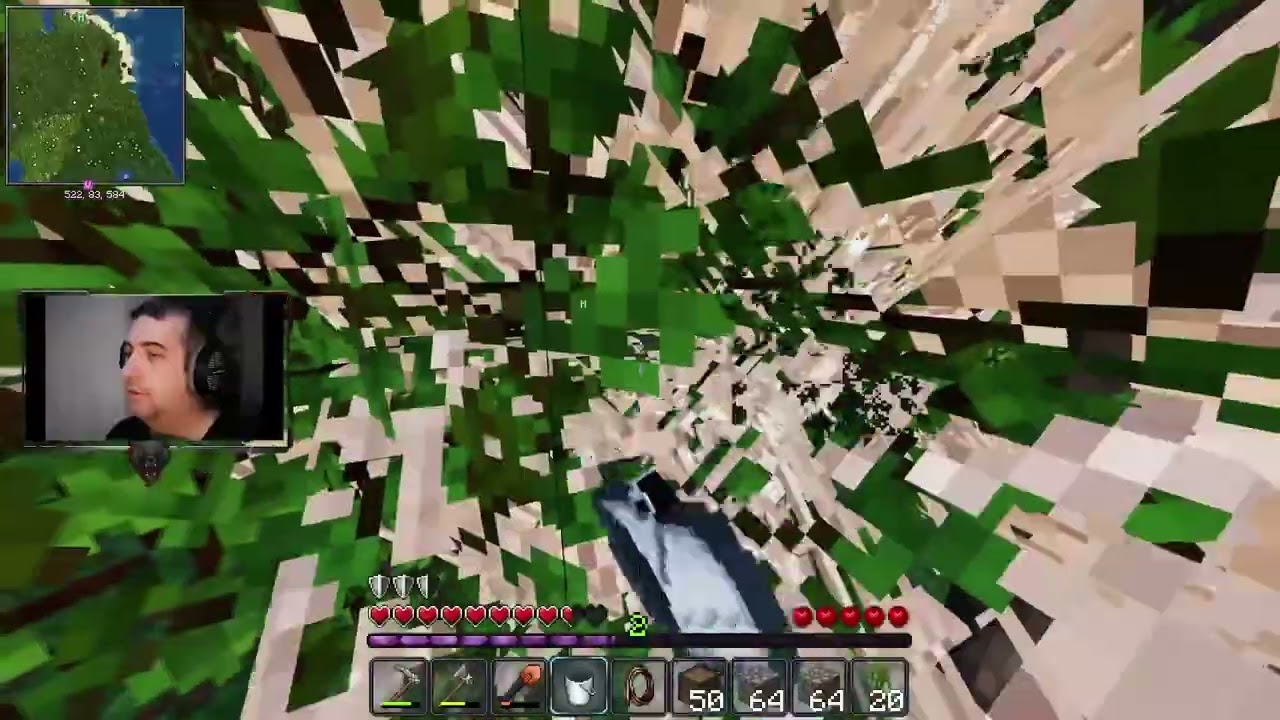 Der Fallschacht entsteht ! Lets Play Minecraft Hard Staffel 2 Folge 025