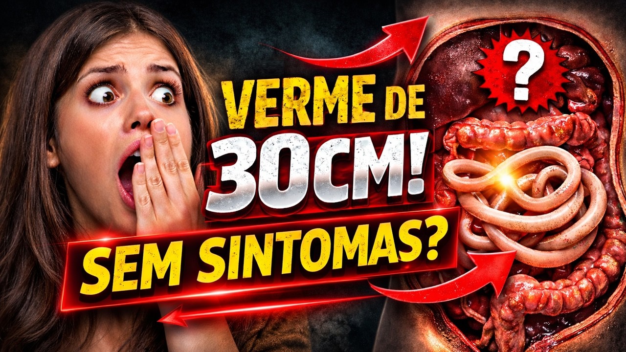 😱 Você Pode Estar com um VERME de 30 cm Dentro de Você Agora