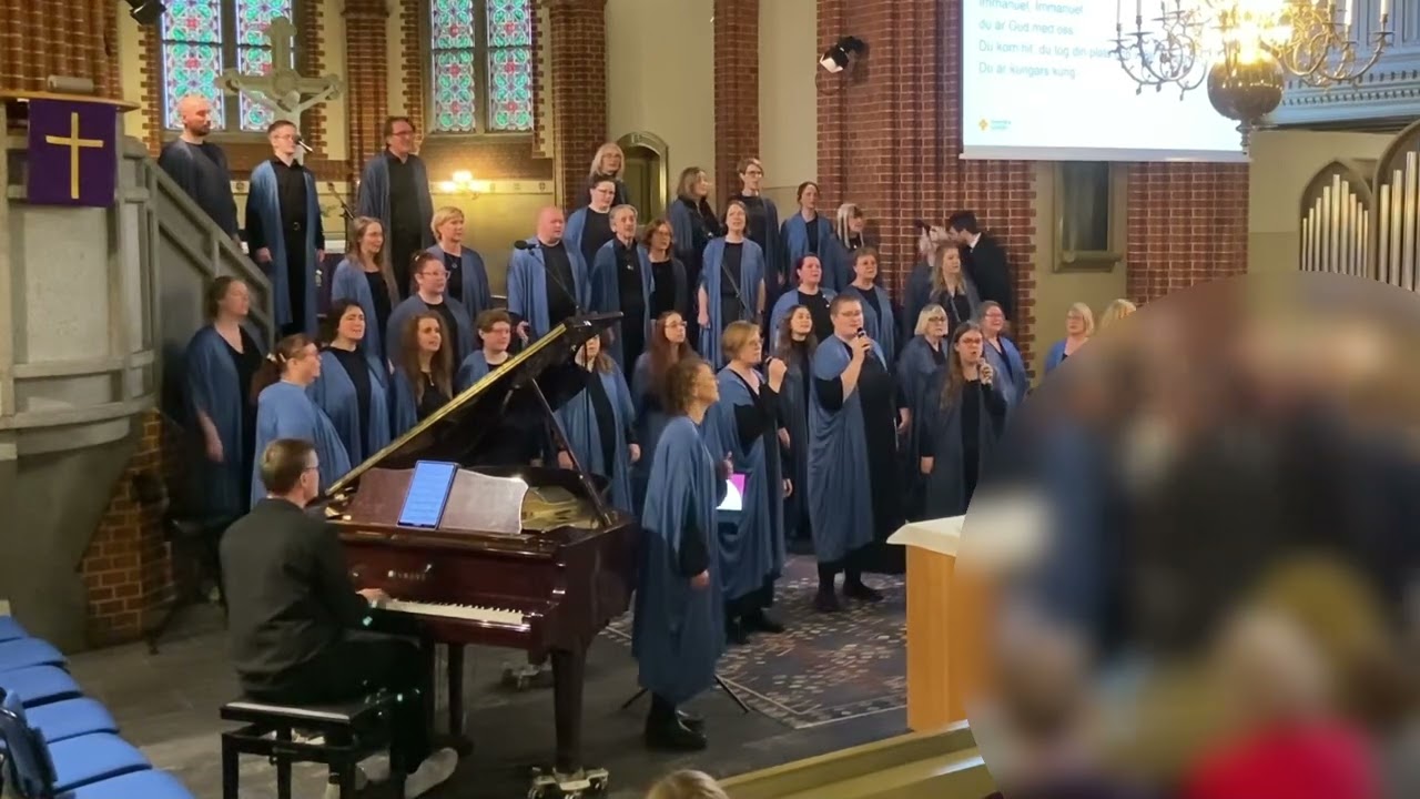 Gud med oss med Eslöv Gospel i Eslövs kyrka 2025-12-07