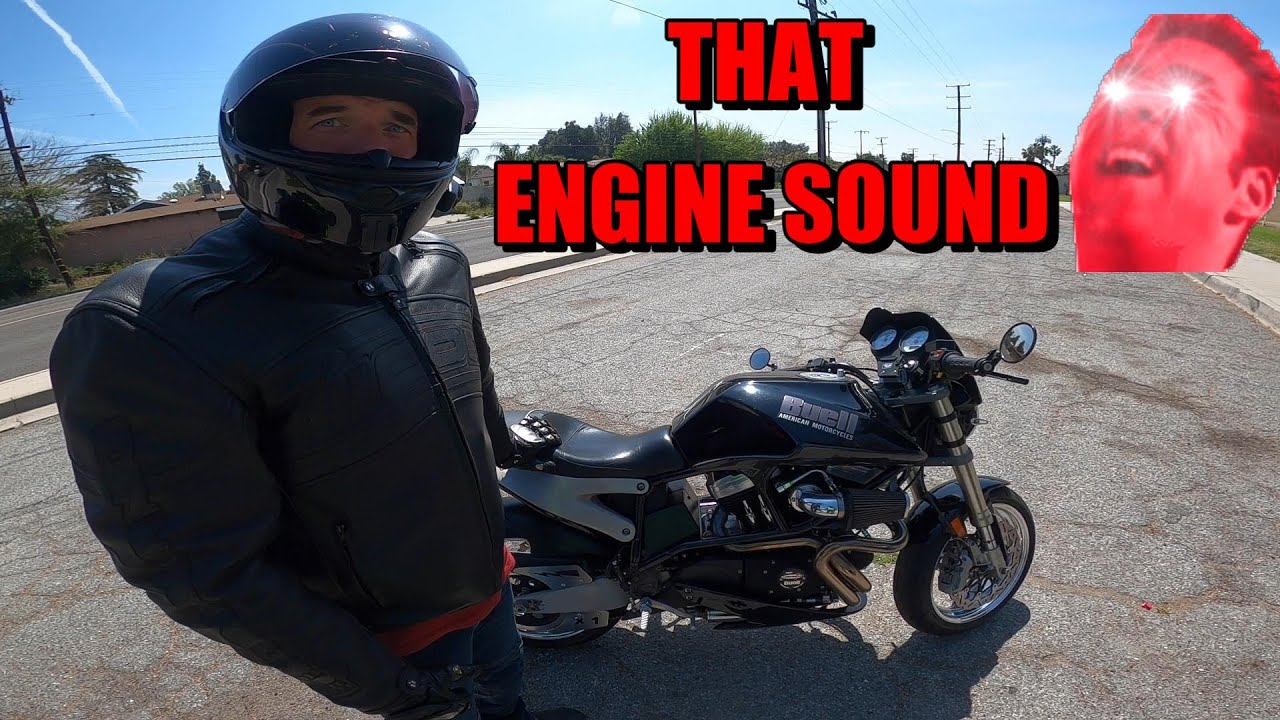 He Let Me Ride His BUELL X1 !