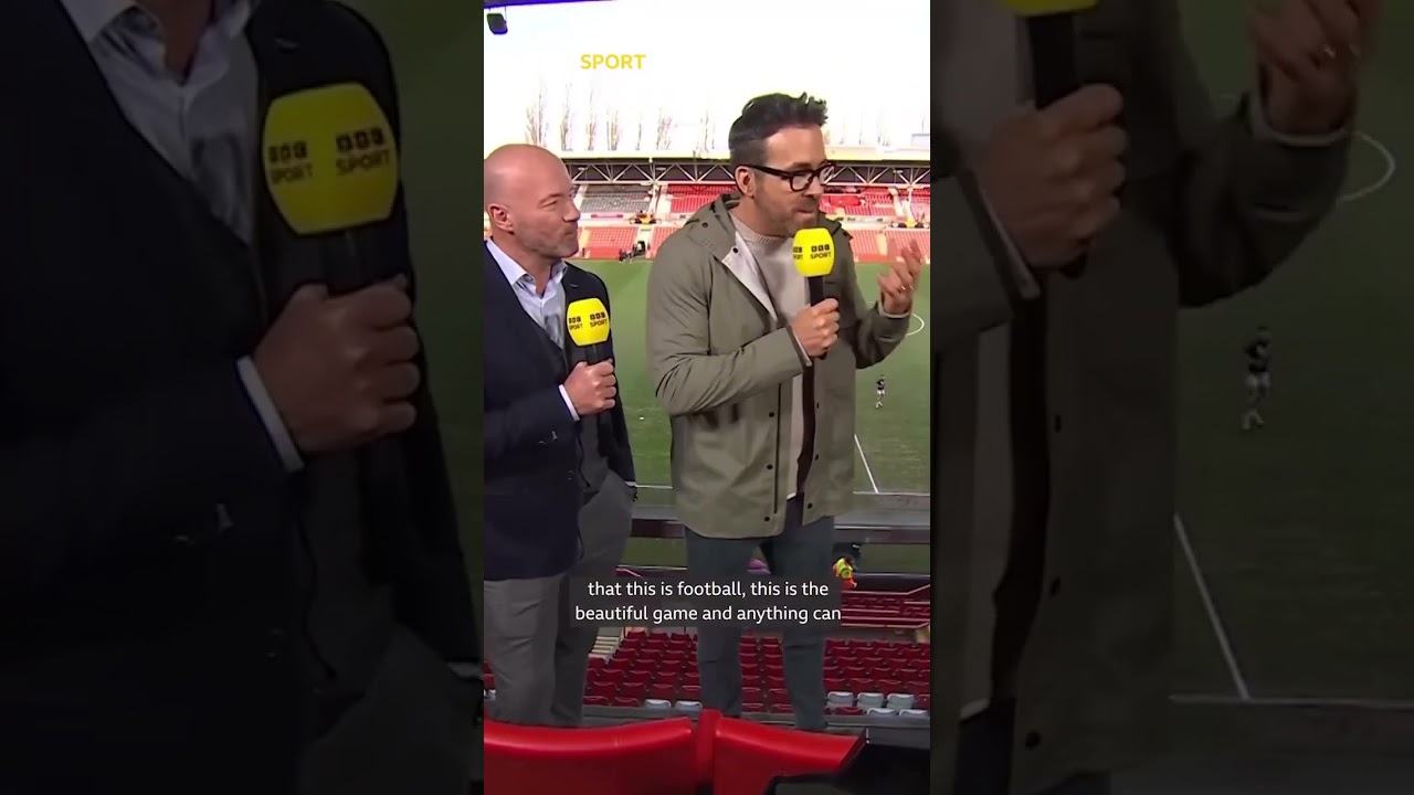 Ryan Reynolds loves the fa cup