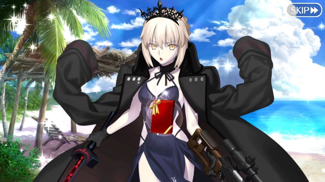 FGO NA - Valentine's Event - Maid Alter Chocolate Voice Lines