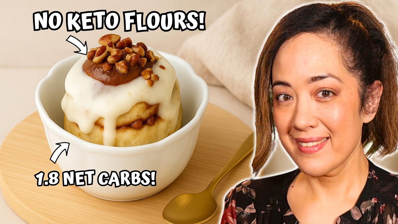 We Made Low Calorie Cinnamon Rolls Out of Something Crazy!