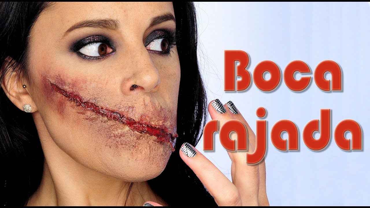Tutorial maquillaje corte sin boca Makeup FX #72 | Silvia Quiros