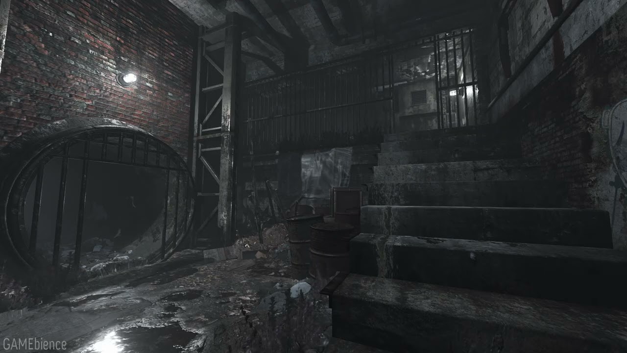 3 Hour - Total Chaos - Sewers with Flickering Light Ambience