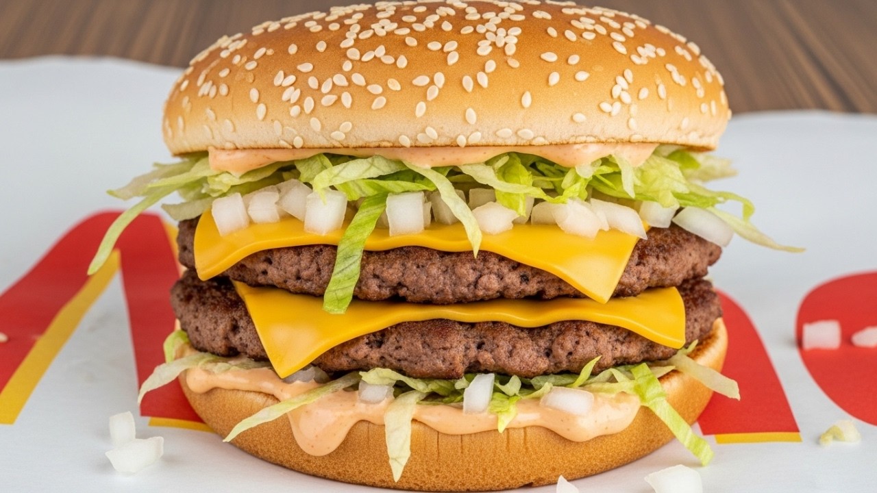 🍔 Big Mac caseiro estilo McDonald's