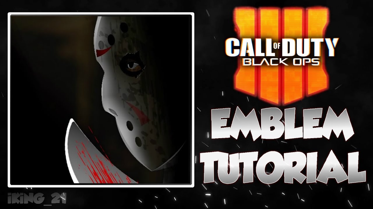 COD BO4 Emblem Tutorial: Jason Voorhees