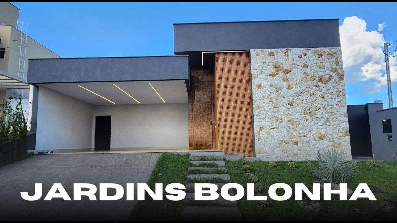 Casa com 197,90 m² no Jardins Bolonha  em Senador Canedo