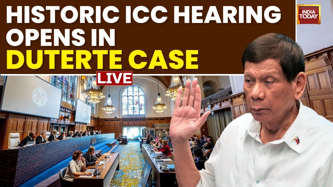 Duterte Hearing LIVE: ICC Opens Charges Confirmation Hearing Of Ex-Philippines Prez Rodrigo Duterte