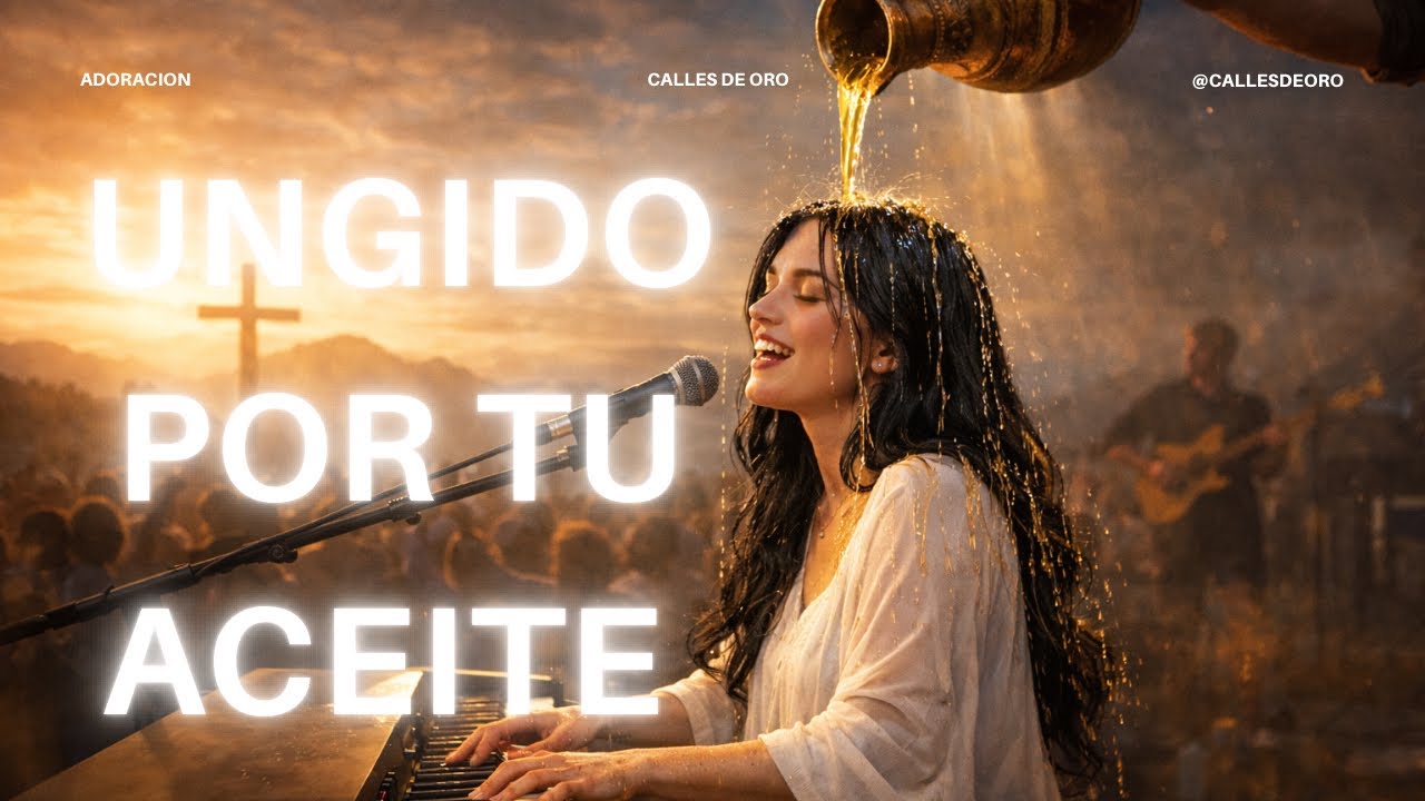 Ungido Por Tu Aceite - Calles De Oro Presenta Nueva Adoración/Canto. 