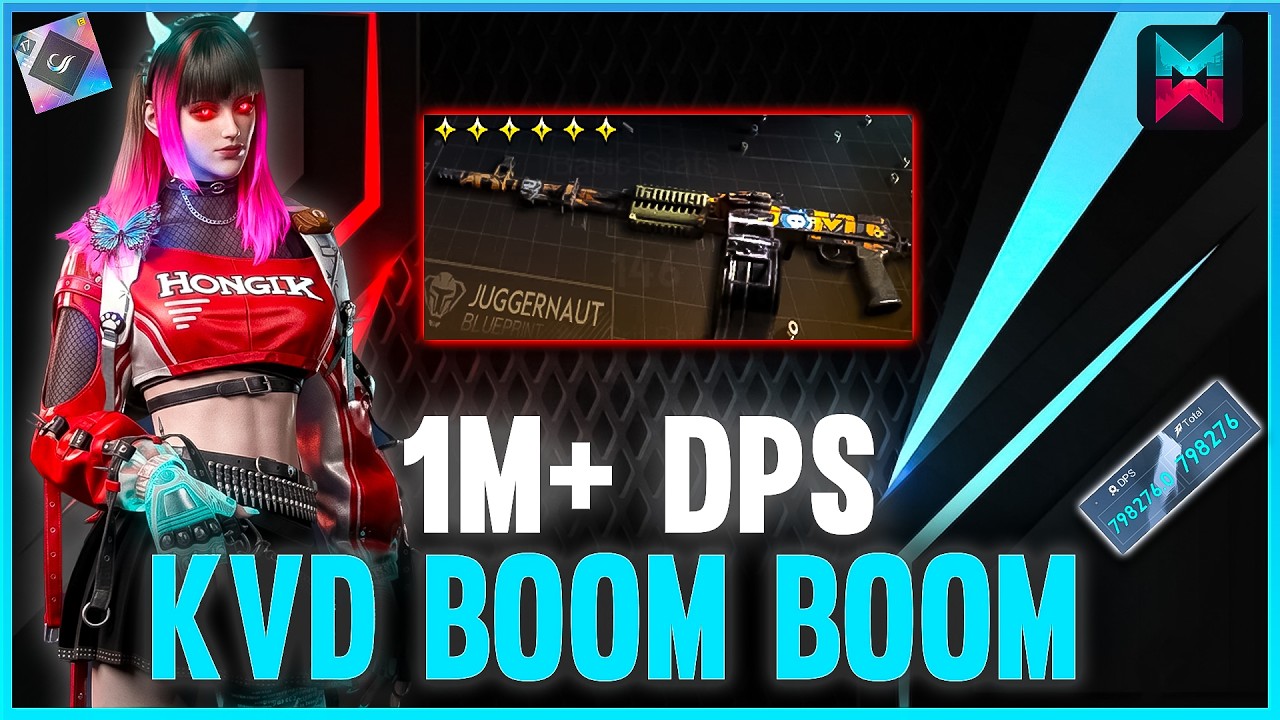 ONCE HUMAN BEST BUILD KVD BOOM BOOM!🔥ENDGAME DPS 1M+