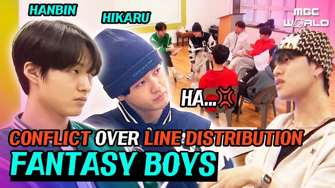 [C.C.] HANBIN and all the member tells the harsh fact to a selfish trainee #FANTASYBOYS #HANBIN
