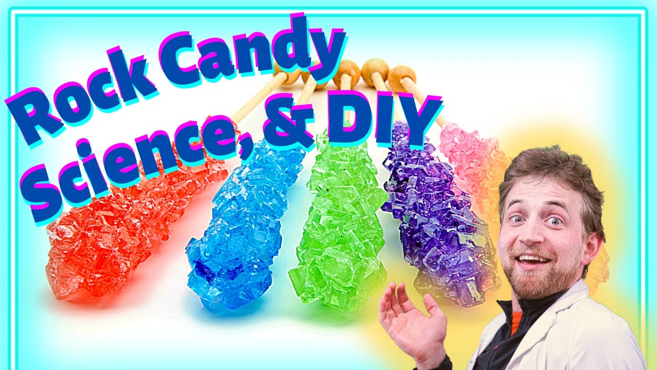 How to use science to make rock candy! Sucrose solubility graphs!