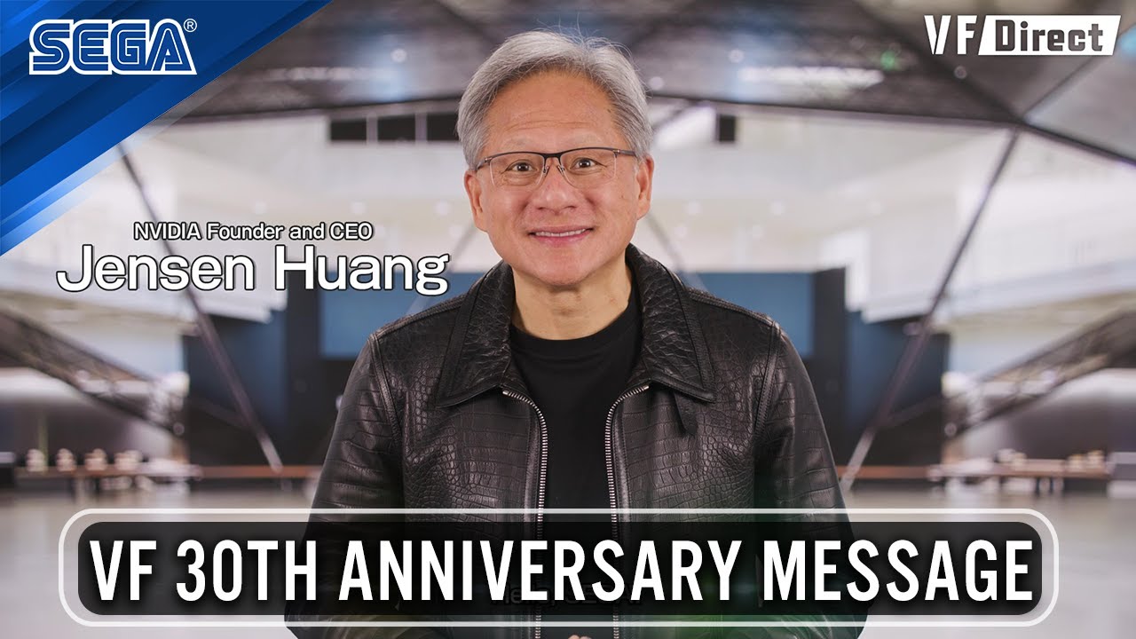 Virtua Fighter 30th Anniversary - Video Message from NVIDIA Founder and CEO Jensen Huang
