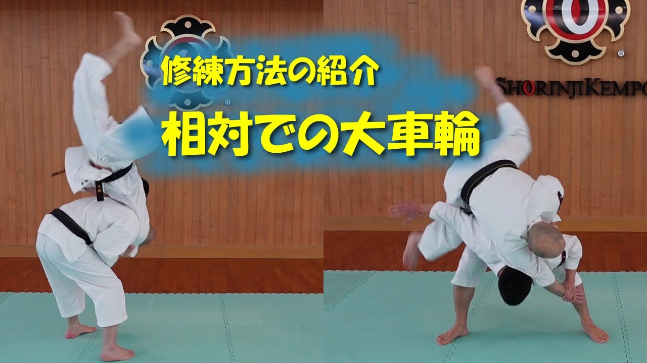 修練方法の紹介「相対での大車輪」