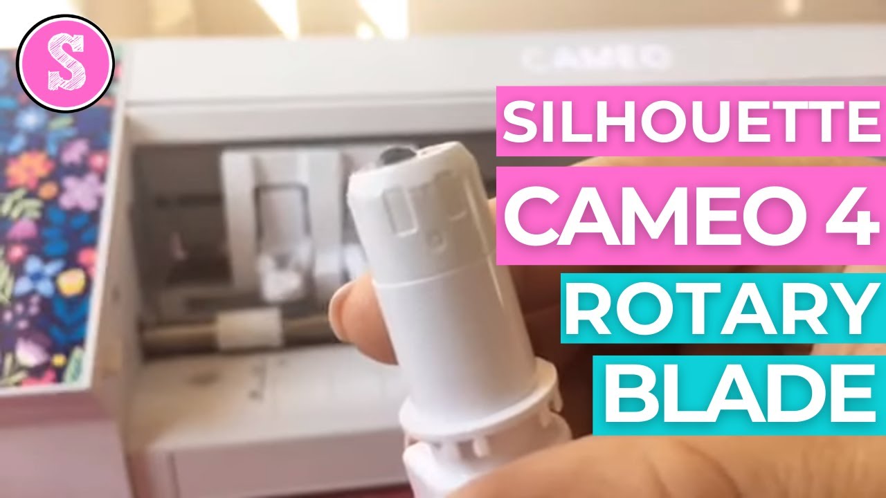 😍 Вращающийся нож Silhouette CAMEO 4: первый взгляд на нож для ткани