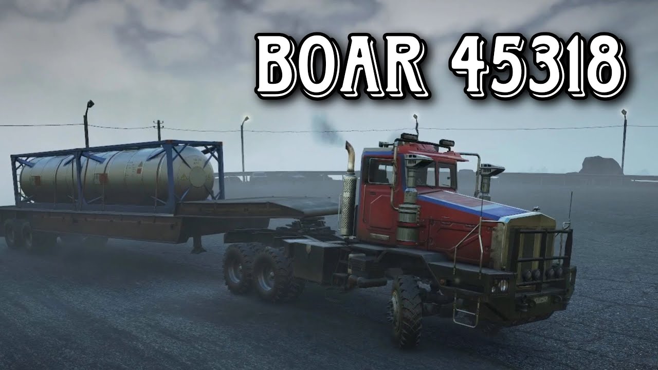 BOAR 45318 / Snowrunner / Автомобили из игр