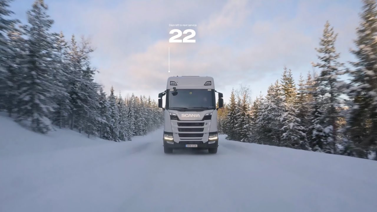 Планирование обслуживания Scania