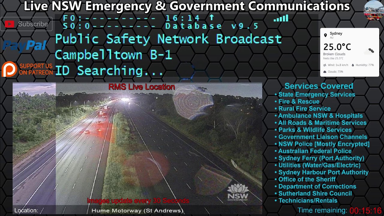 [03/03/26] - Public Safety & Government  Audio -  Greater Sydney & Rural, NSW