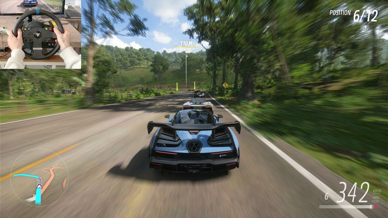 MCLaren Senna Vs HyperCars Goliath Race | Forza Horizon 5 Steering Wheel Gameplay