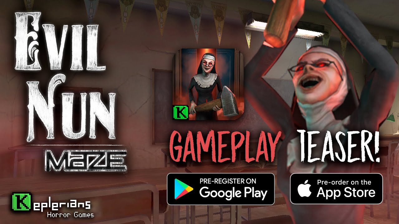 EVIL NUN MAZE OFFICIAL GAMEPLAY TEASER