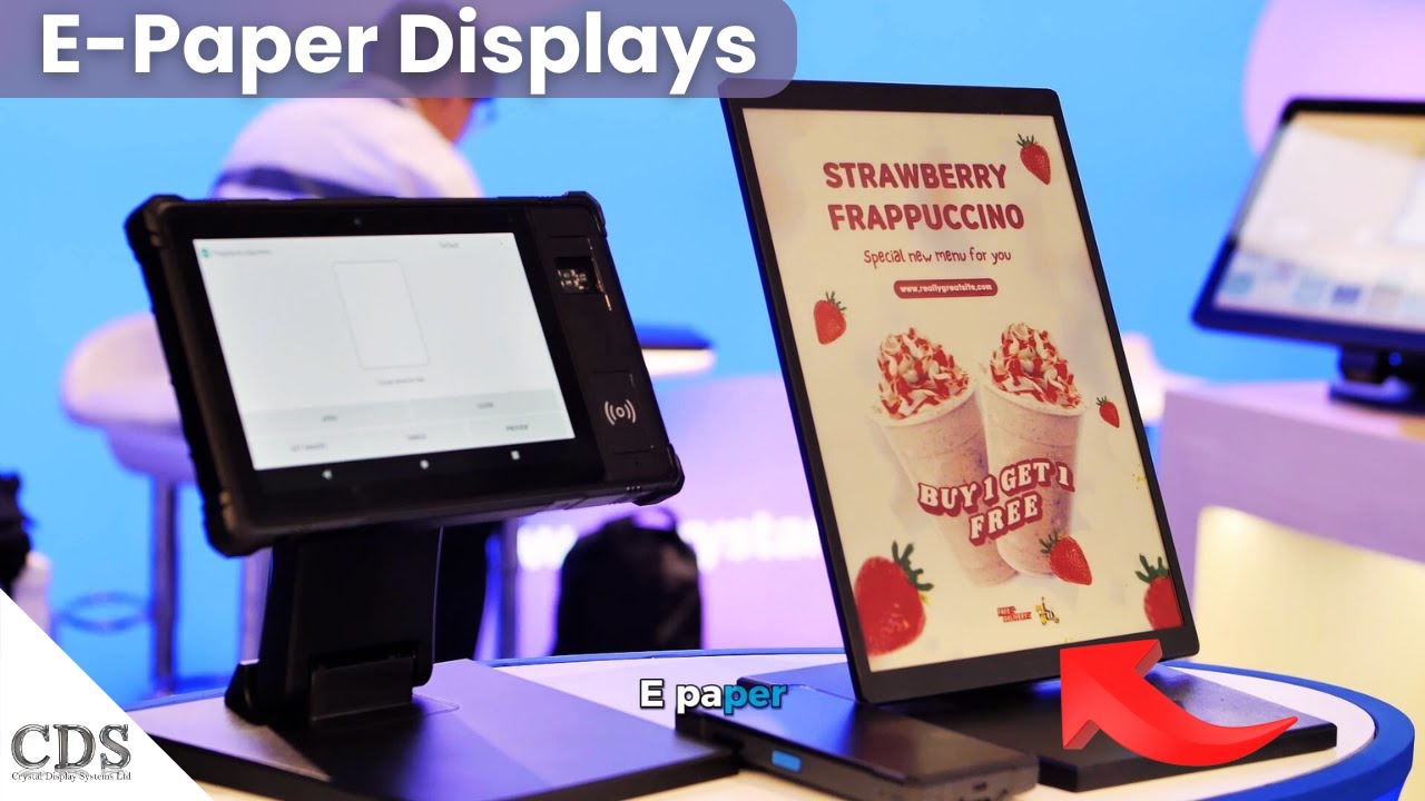 Glory Star E-Paper Displays – Ultra-Low Power E-Ink Signage