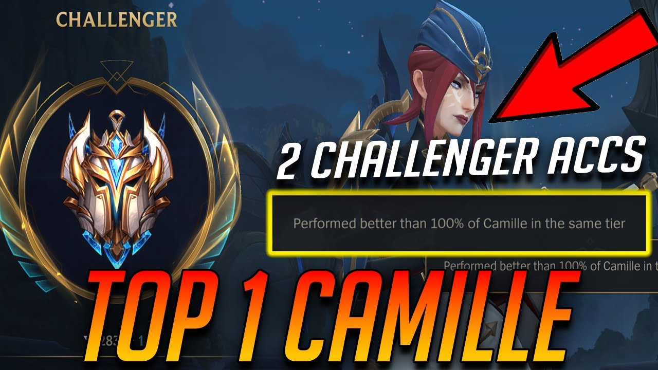 TOP 1 CAMILLE CHALLENGER EU - CAMILLE JUNGLE PRO GAMEPLAY