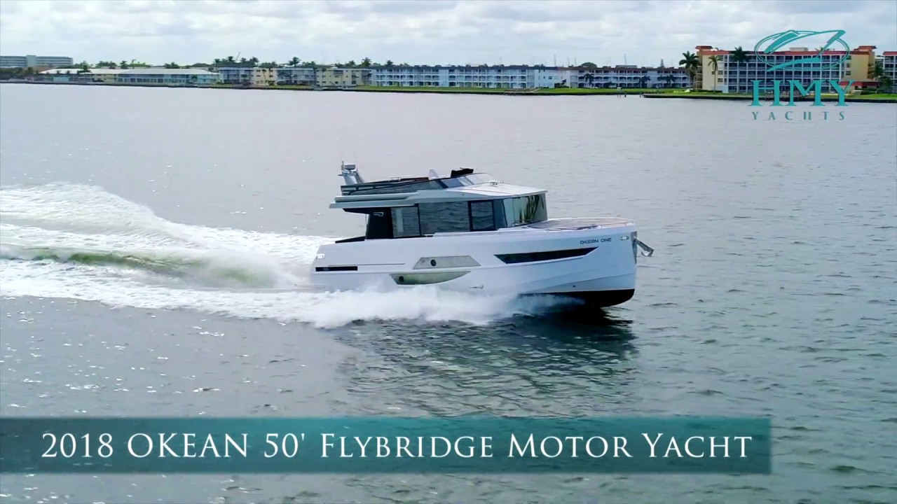 2018 OKEAN 50' Flybridge Motor Yacht - For Sale with HMY Yachts
