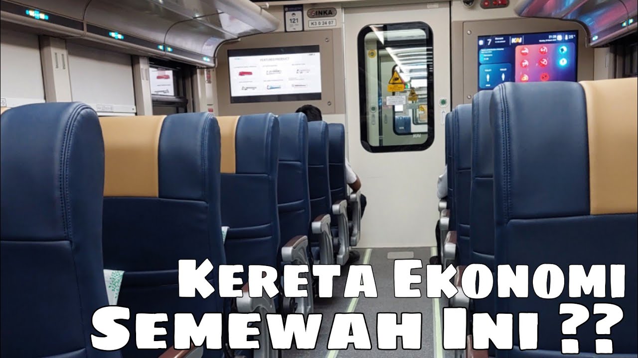 Spesial Lebaran‼️Trip Perdana Kereta Api Majapahit Ekonomi New Generation‼️Takjub, Semewah ini...